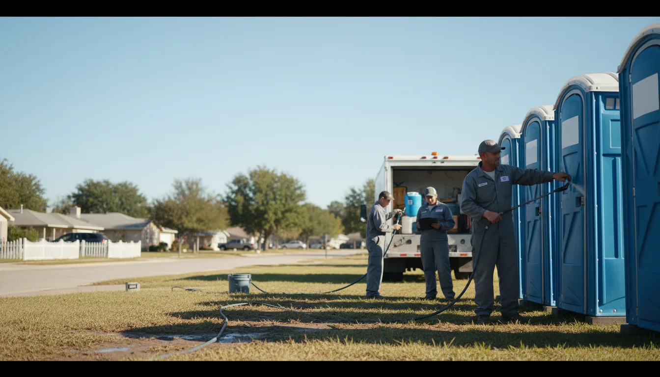 Long-Term Portable Toilet Rental in Ashley, OH near me